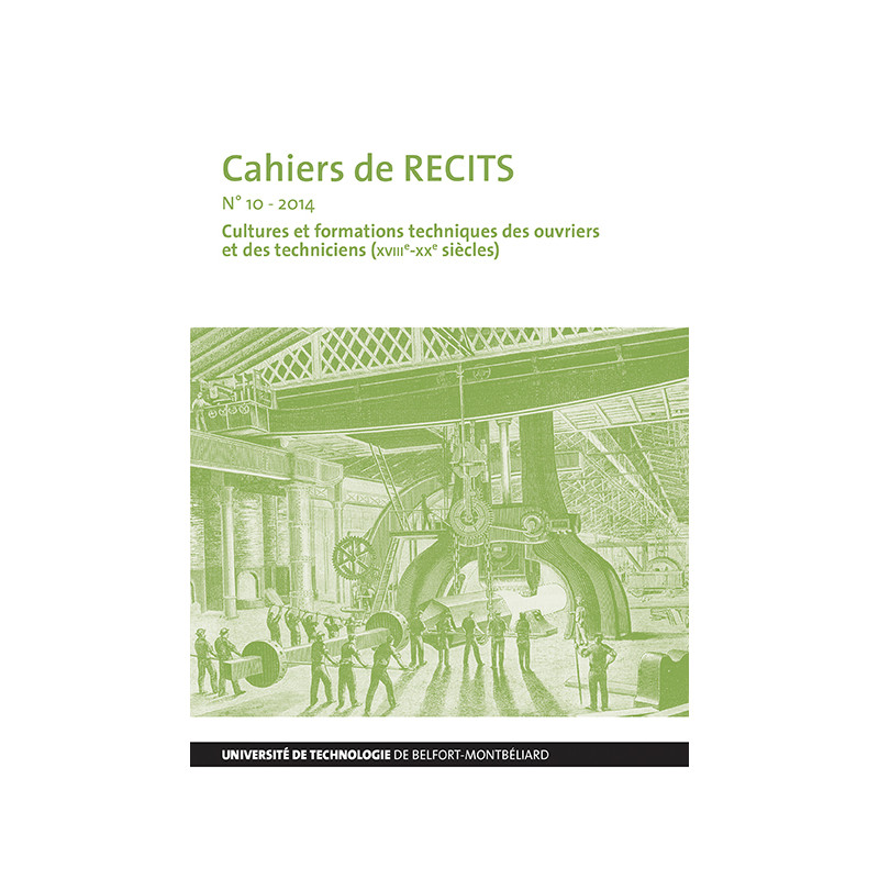 Livre broché : Les cahiers de RECITS n°10