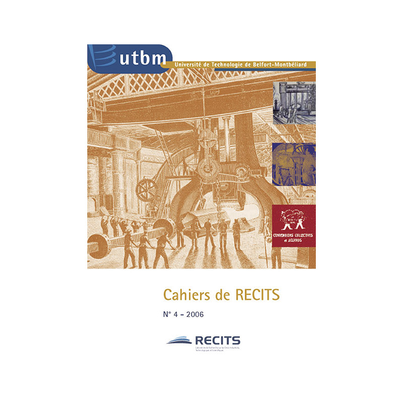 Livre broché : Les cahiers de RECITS n°4