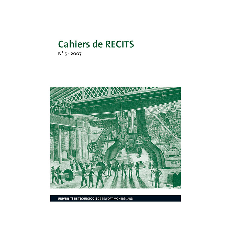 Livre broché : Les cahiers de RECITS n°5