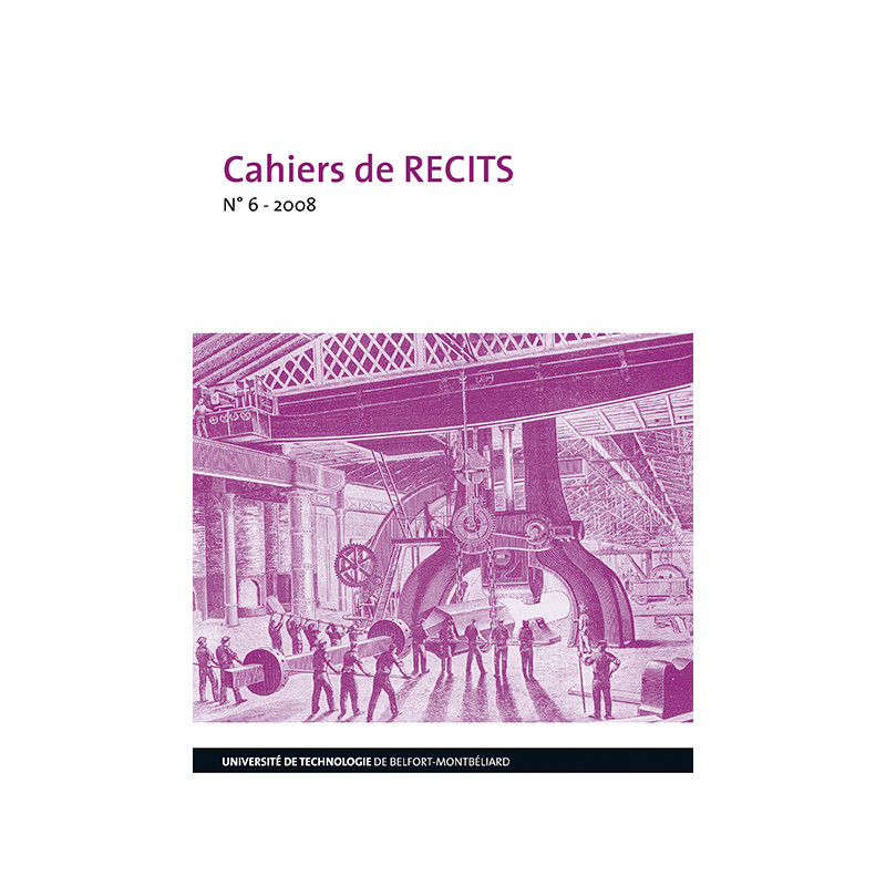 Livre broché : Les cahiers de RECITS n°6